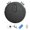 Black-BK-home supplies, variant on ABPWLY Toys Vacuum Cleaning Robot Home Intelligent Sweeping Pet Hair Suction Three in One 20x20x5.5cm for Hard Floor Carpet Cleaning Cute Stuff