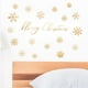 thumbnail image 5 of Pegatinas de pared con copos de nieve navideños para ventana de sala de estar, pegatinas decorativas navideñas para pared, 5 of 5