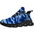 thumbnail image 3 of Uminder Mens Walking Shoes Camouflage Sneakers Black Shoes Size 10, 3 of 5