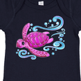 thumbnail image 4 of Inktastic Cute Pink Sea Turtle Boys or Girls Baby Bodysuit, 4 of 5