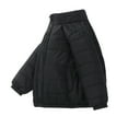 thumbnail image 3 of Cethrio Puffer Jackets for Boys Girls, Warm Full Zip Lightweight Winter Outerwear Coats Black Size 6-7 T, 3 of 8