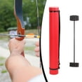 thumbnail image 6 of Quiver Tube Arrow Case Carrier Retractable Design Adjustable Length for Outdoor Adult Archery Practice Red, 6 of 9