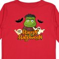 thumbnail image 4 of Inktastic Halloween Monster Boys or Girls Long Sleeve Toddler T-Shirt, 4 of 5