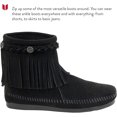 thumbnail image 4 of Minnetonka Women's Back-Zip Boot,Black,11 M US, 4 of 4