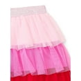 thumbnail image 2 of Way to Celebrate Girls Valentine's Day Tiered Mesh Skirt, Sizes 4-18, 2 of 3