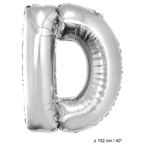 Balloon-Foil-Letter D-40"-Slv