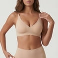 thumbnail image 5 of Yutgune Bras For Women Jelly Wireless Bralette Seamless Smooth Thin Straps Everyday No Underwire Comfort Bra, 5 of 9