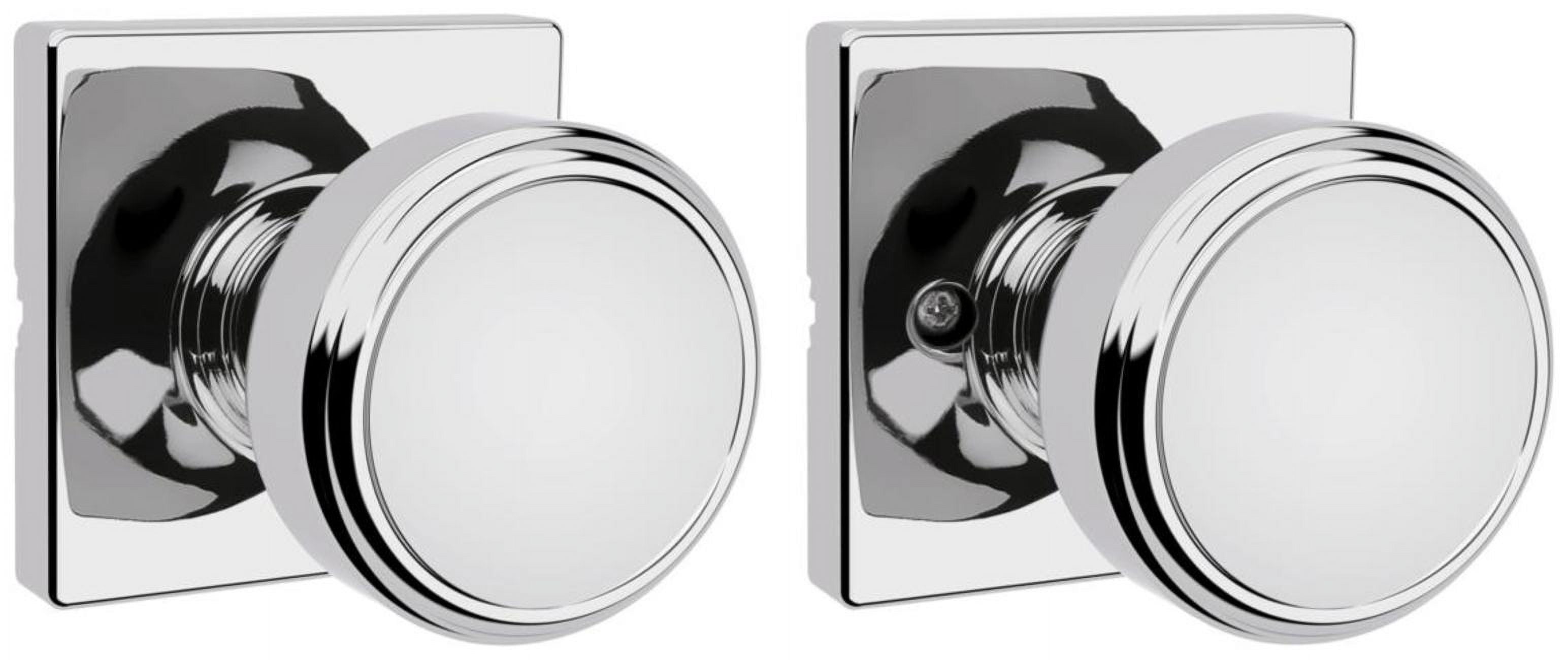 Kwikset 200MNKSQT-514 Maven Passage Door Knob Set - Black