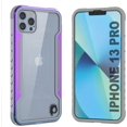 thumbnail image 1 of Designed for iPhone 13 Pro [Avenger Defense Series] Protective Military Grade Cover W/Aluminum Frame [Clear, 1 of 5
