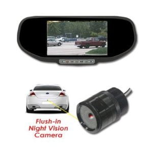 NITRO BMWX-207 NIGHT VISION REAR VIEW CAMERA (Black) - New