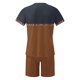 thumbnail image 5 of Pantalones Elásticos de la Cintura de los Hombres de la Impresión de los Pantalones Cortos Delgados Deportivos, Cuello Redondo de la Blusa de Manga Corta, 5 of 5