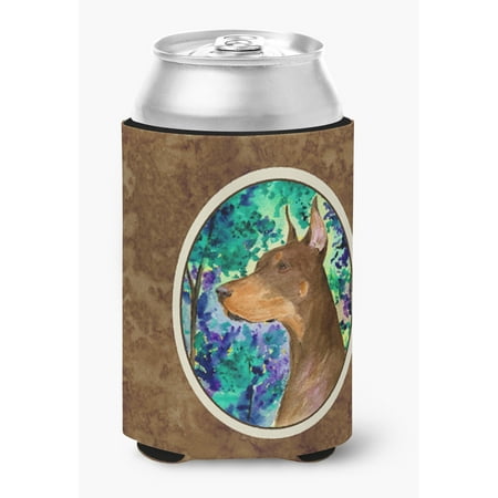 

Doberman Can or Bottle Beverage Insulator Hugger