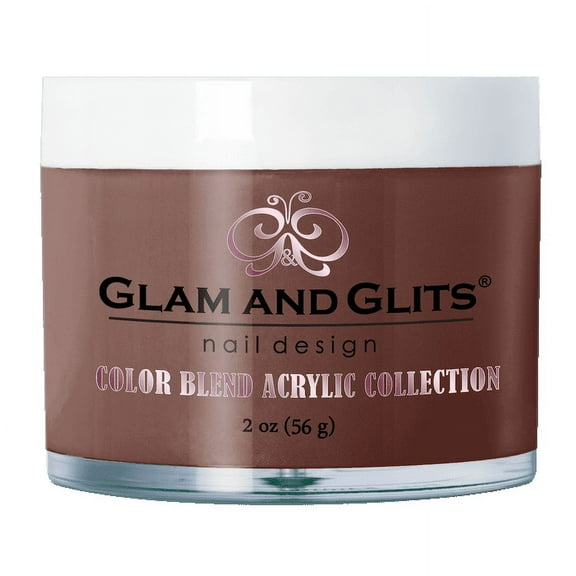GLAM & GLITS - Nail Acrylic Color Powder from BLEND Collection 2oz/jar - Crimson Crush - BL3085