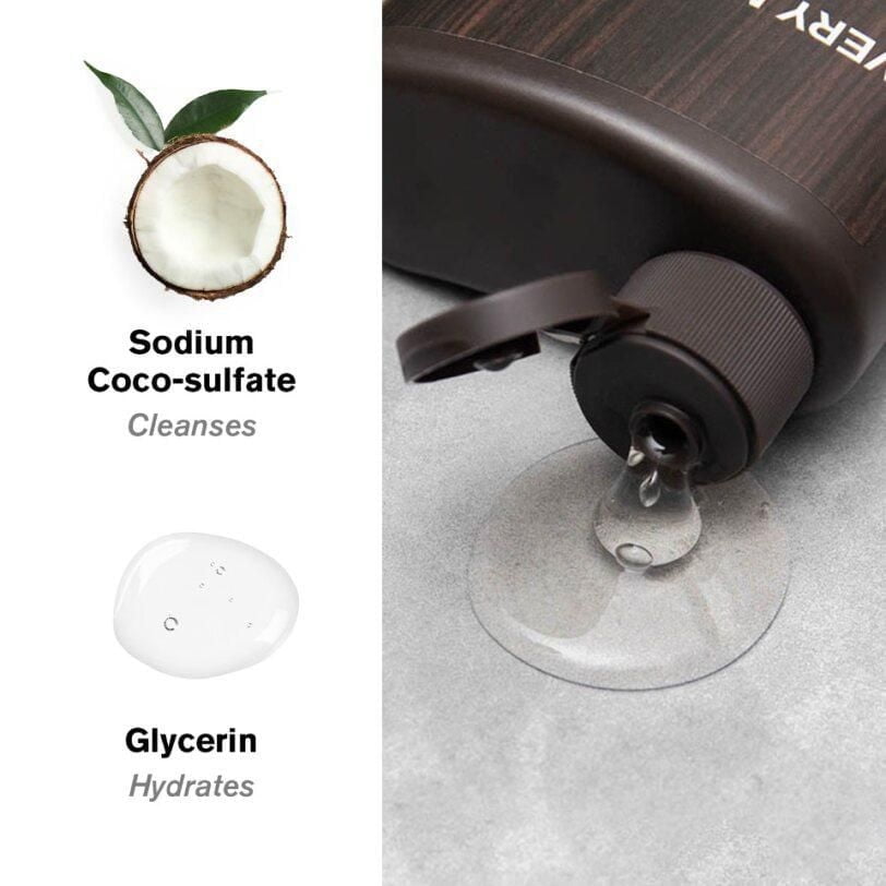 Gel douche pour homme Every Man Jack - Bois de santal 500ML | Gel douche pour homme qui hydrate la peau sensible; dérivé naturellement et sans cruauté envers les animaux Gel douche pour homme