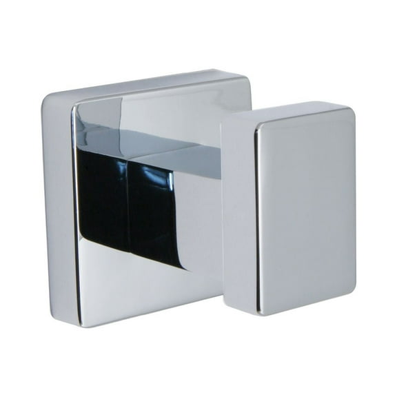 Razo Towel or Robe Hook Bathroom Hardware Accessory in a Highly Durable Polished Chrome Finish.