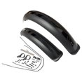 thumbnail image 3 of VONKY Bike Mudguard Front Rear Set Components for Mountain Bike Traveling Outdoor Gray Black, 3 of 6