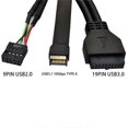 thumbnail image 3 of 5.25 inch Usb3.1 Gen2 Front Panel Usb Hub 2 Ports Usb3.0+2 Ports Usb2.0+1 Port Type-C with Type-E Co, 3 of 5