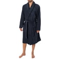 thumbnail image 3 of Tommy Hilfiger Icon Bathrobe, Blue, 3 of 6