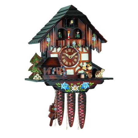 Alexander Taron Full Size Weight Driven Cuckoo Wall Clock 12 . 5