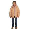 thumbnail image 4 of Swiss Tech Baby and Toddler Girls Puffer Jacket with Hood, Sizes 12M-5T, 4 of 6