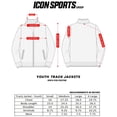 thumbnail image 3 of Icon Sports Boy's Youth Manchester City Casual Active Sports World Soccer Full-Zip Track Jacket, 3 of 3