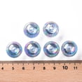 thumbnail image 4 of Transparent Acrylic Beads AB Color Plated Round Cornflower Blue 16x15mm Hole: 2.8mm about 220pcs/500g, 4 of 6