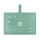 thumbnail image 1 of Inteprter El cojín de amasamiento sano del silicón del gel de silicona seguro e inodoro para el silicón es productos de amasamiento seguros Cocina y Comedor, 1 of 6