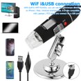 thumbnail image 4 of 40-1000x Magnification Endoscope USB HD Digital Microscope with 8 LED Light Handheld Portable Microscope Camera with Stand for  iPad Smartphone Tablet PC, 4 of 7