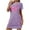 Purple-1, variant on JIUKE Nightgowns for Women Casual Loose Fitted Short Sleeve Nightshirts Crew Neck Cute Graphic Nightdress