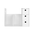 thumbnail image 1 of Organizador multiusos de pvc y 3 cajones AG BOX 28.7 x 20.9 x 19 cm color blanco, 1 of 5