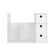 thumbnail image 1 of Organizador multiusos de pvc y 3 cajones AG BOX 28.7 x 20.9 x 19 cm color blanco, 1 of 5