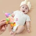 thumbnail image 4 of Rvkxad Multisensory Textured Grasp Sphere with Rotation, Plastic Busy Ball with Gentle Rattle Sounds, Tactile Exploration Toy for Sensory Development, 4 of 7