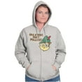 thumbnail image 3 of Woodsy Owl Give a Hoot Cartoon Zip Up Hoodie Men's Women's Brisco Brands S, 3 of 6