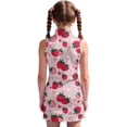 thumbnail image 6 of Y-Sunset Girls Tennis Dress 1/4 Zip Golf Outfit Built-in Bra & Shorts Pickleball Athletic Dress Workout Pockets 4-15Y, 6 of 6
