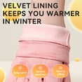 thumbnail image 5 of OZERO Womens Winter Gloves for Cold Weather: Touchscreen Thermal Womens Gloves Texting - Water Resistant Anti-Slip Warm for Running Cycling Driving Pink, 5 of 8