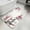 White, variant on Spring Cherry Washable Area Rugs for Living Room Bedroom, Large Non Slip Indoor Floor Carpet Absorbent Vintage Red Flowers Branches Ink Painting Beige Door Mat Rugs for Bathroom Entryway 47.2"x63"