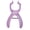 Purple, variant on Ergonomic Safety Eye Tool Clamp for Crocheting Auxiliary Stuffed Animals Doll Making Supplies, Fits Craft Washers, Pink, 7.87 inches / 20.0 cm