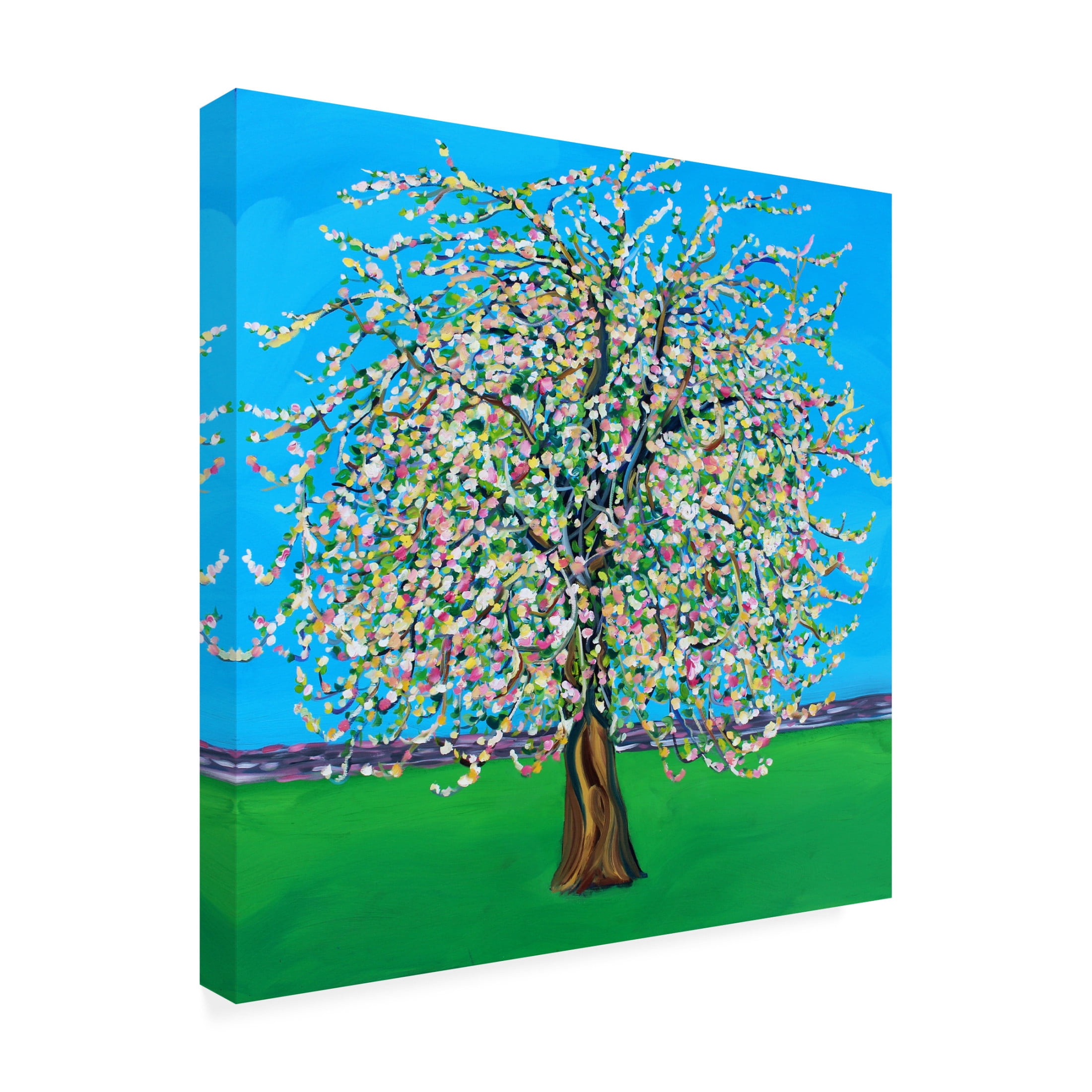 Trademark Fine Art Alice Straker  Apple Blossom Canvas Wall Art