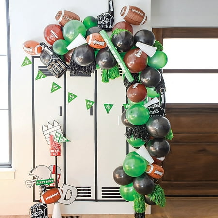 Football Balloon Garland Kit - 25 Ft., Party Decor, Party, 1 Pieces