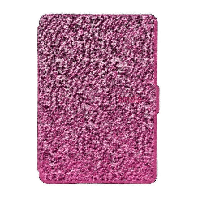 Funda de cuero Dp75sdi para Kindle Paperwhite 1/2/3 con tapa magnética para libros electrónicos