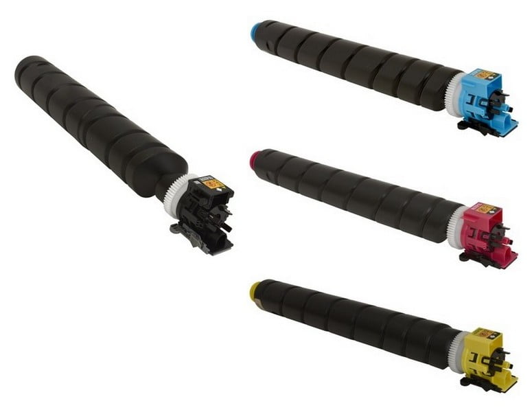 Made In USA Compatible Toner Kit For Kyocera Taskalfa 3252ci/3253ci & Copystar CS3252ci/CS3253ci - 4-Pack (Cyan, Magenta, Yellow, Black)