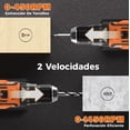 thumbnail image 5 of Taladro Percutor Inalámbrico Con 2 Baterías De Litio, 5 of 5
