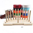 thumbnail image 3 of fashionhome Multipurpose Bow Maker Double-sided Ribbon Decoration Wood Detachable DIY Crafts Making Tool with 12 Rods Bowing for Party, 3 of 6