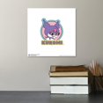 thumbnail image 4 of Gallery Pops Sanrio Kuromi - Kuromi Sticker Graphic Wall Art, Unframed Version, 12" x 12", 4 of 5