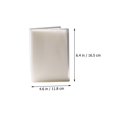 thumbnail image 2 of 2PCS Transparent Photo Album Souvenir Album Centerfold Postcard Collection, 2 of 9