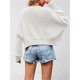 thumbnail image 5 of Suéter de Mujer de Otoño, Cuello Redondo, Tipo Murciélago, Estilo Pullover L, 5 of 7