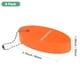 thumbnail image 3 of Uxcell 6-Pack Llavero Flotante para Navegación, Anillos de Llave a Prueba de Agua de Color Brillante para Deportes Acuáticos al Aire Libre [Naranja], 3 of 6