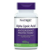 Natrol Alpha Lipoic Acid 600 mg Capsules 30 ea (Pack of 3)