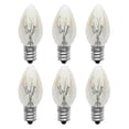 thumbnail image 1 of 10 pcs E12 light bulb 220v-240v 10w C7 light bulb warm white filament light Bulb/tungsten light bulb living light, 1 of 5