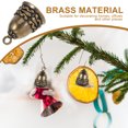 thumbnail image 5 of HONMEET Vintage Golden Brass Bells for Crafting, Projects, Home Decoration, and Handmade Crafts, 5 of 6